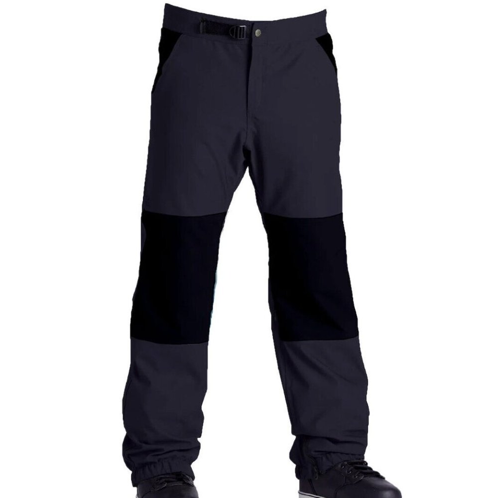Airblaster Elastic Boss Men's Snow Pants, Vintage Black, Medium